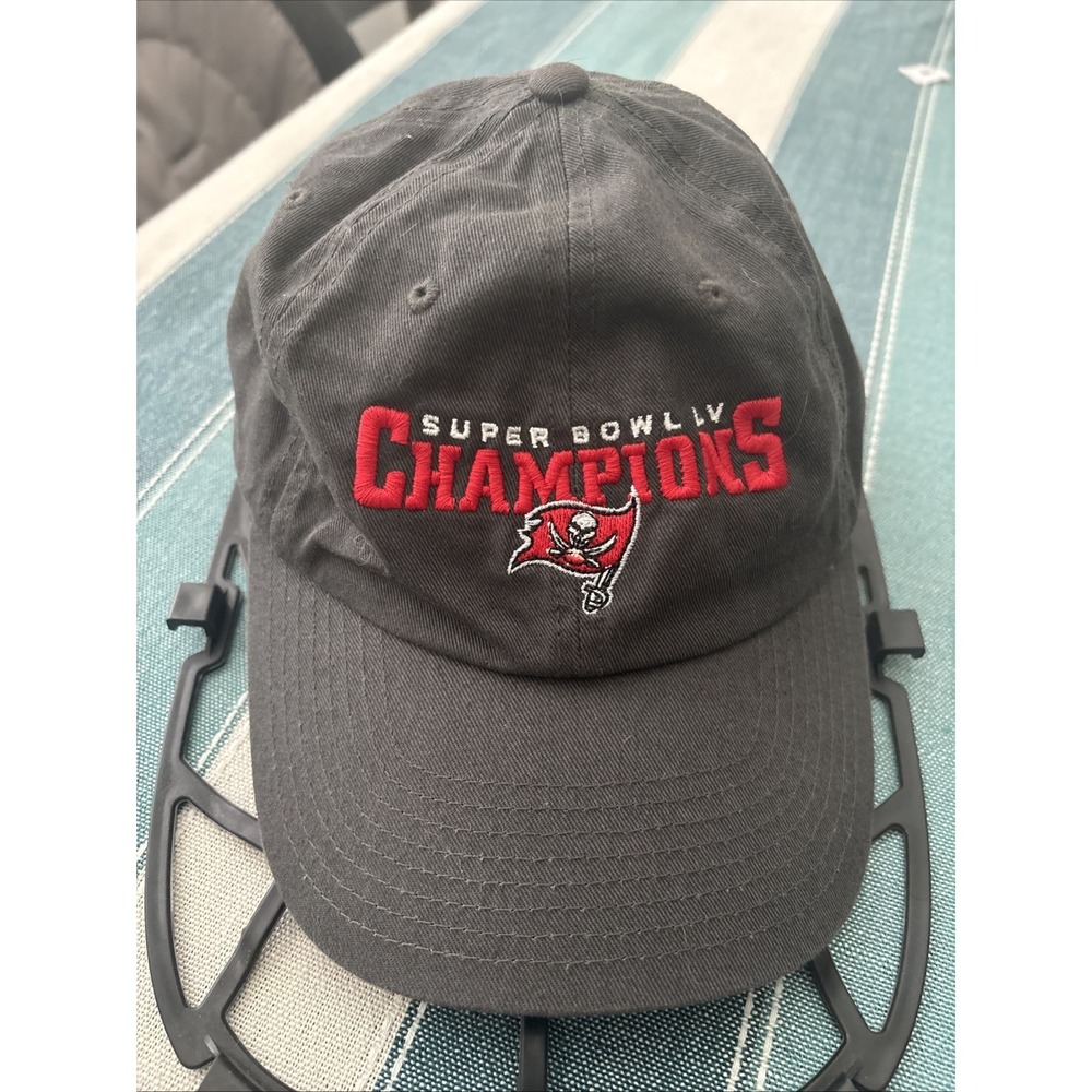 Super Bowl LV Champions Tampa Bay Buccaneers NFL Hat Officially Licensed Gray
